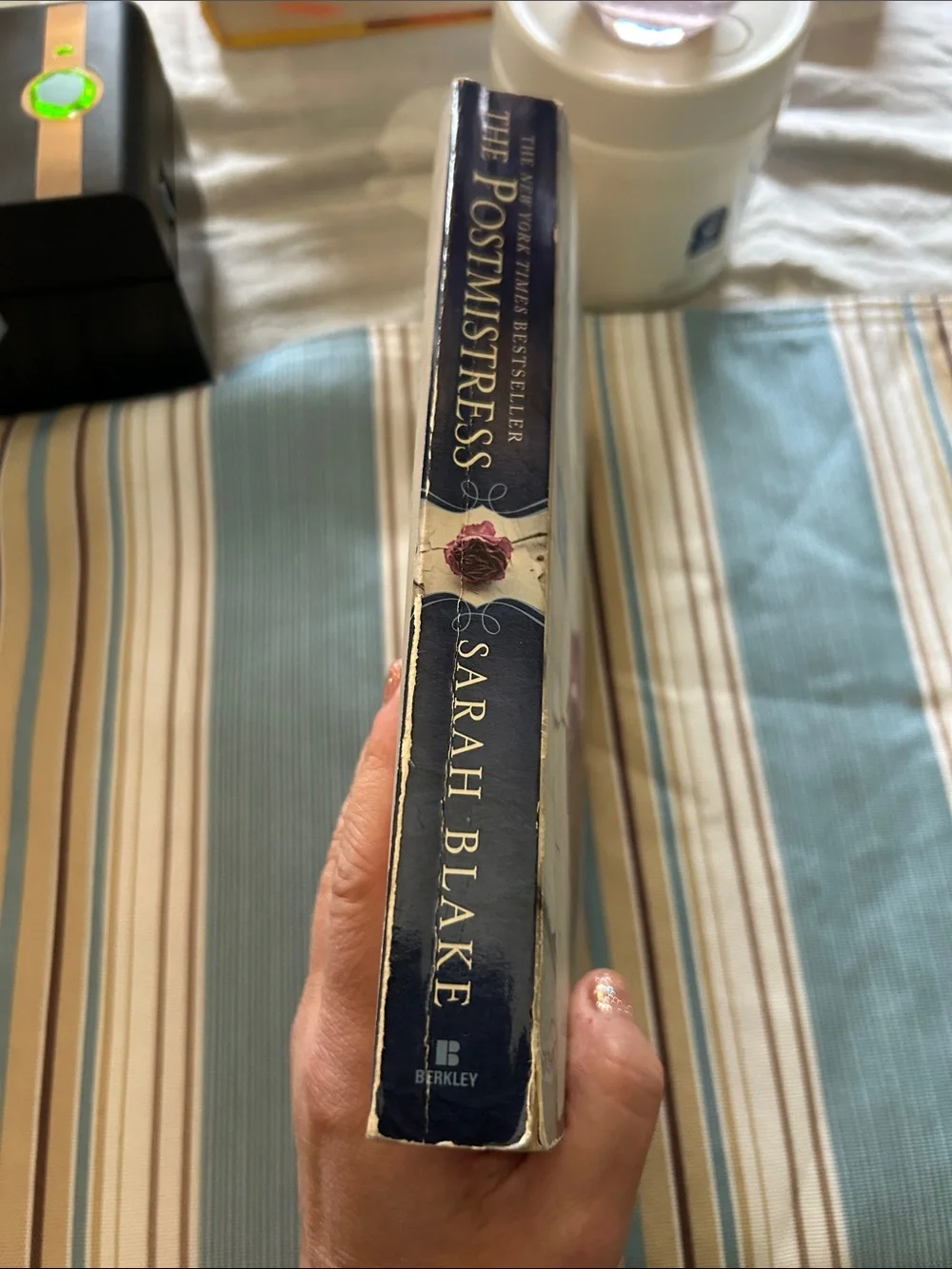 The Postmistress by Sarah Blake - Purple & Cream Cover